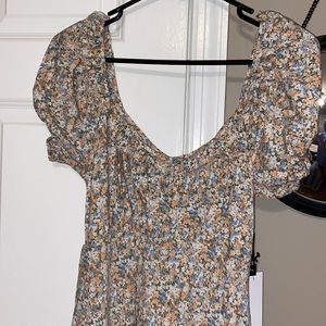 NTW off the shoulder stunning floral gown